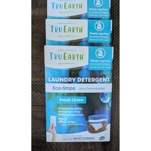 TruEarth‎ Eco-Strips Laundry Detergent, 3-packs